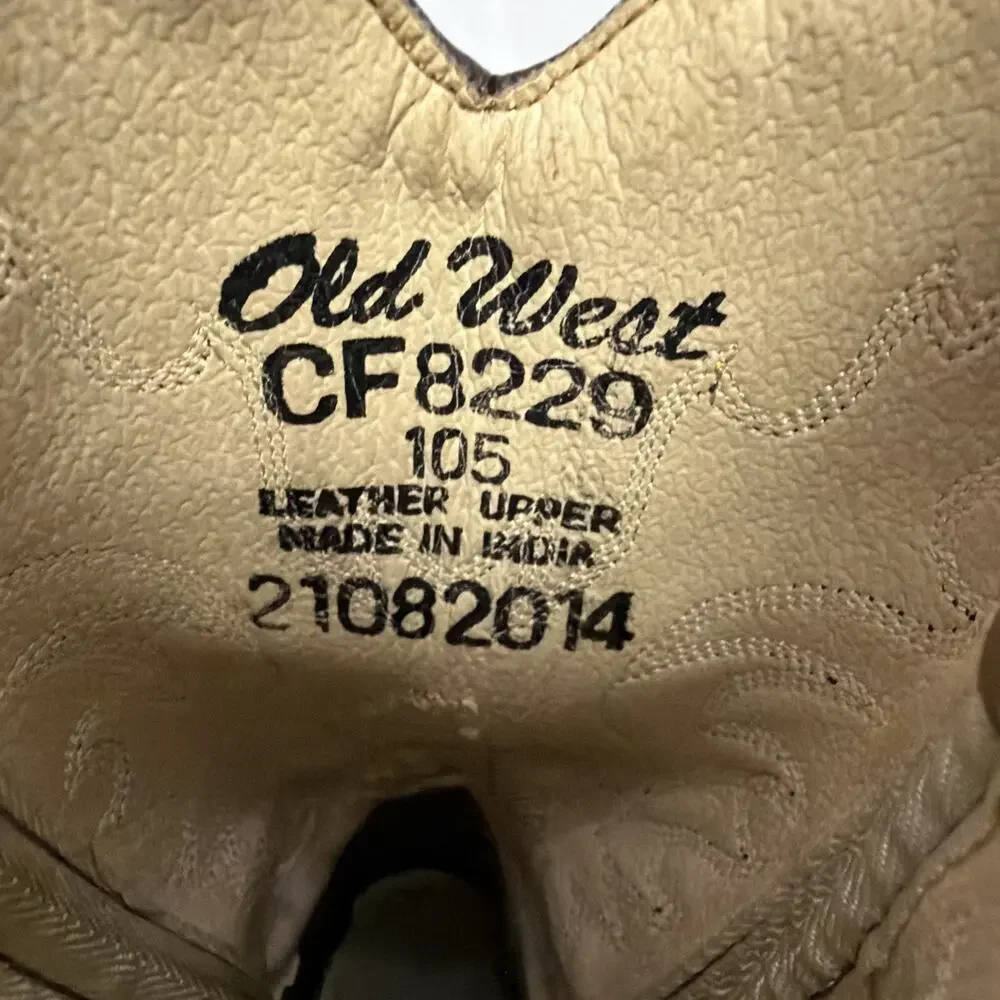 Old West boots are